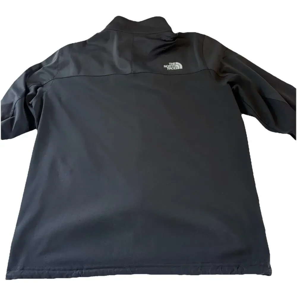North Face Windstopper Jacket Men's XL Black Softshell Full Zip Outdoor NF00CVA5